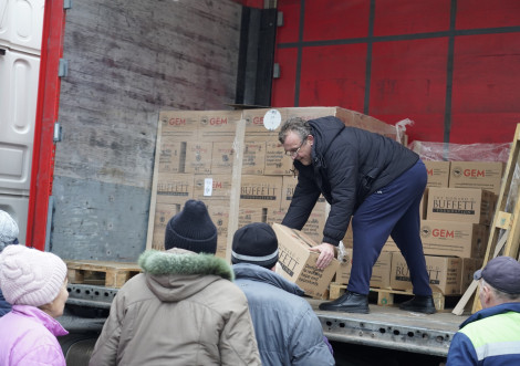 Охтирка отримала гуманітарну допомогу від американських партнерів