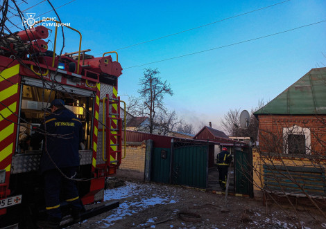 Рятувальники ліквідували дві пожежі в Сумській області