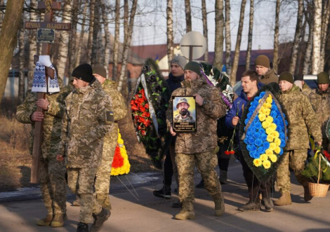 Охтирчани попрощалися із захисником Петром Шабановим