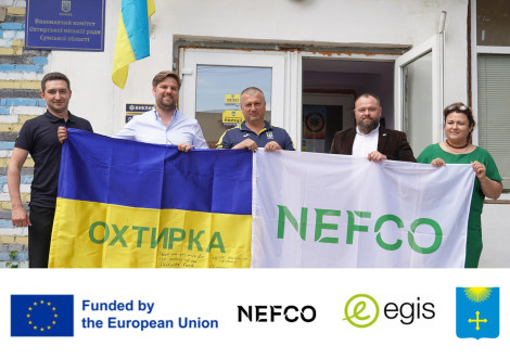 Міжнародні партнери перевіряють водоочисний проєкт в Охтирці
