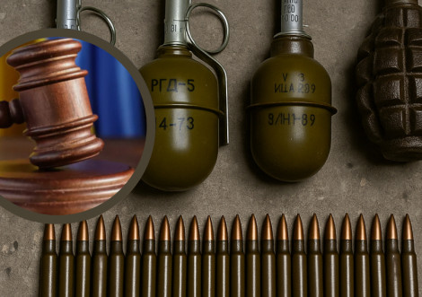 Охтирський суд засудив колишнього військового за зберігання гранат вдома