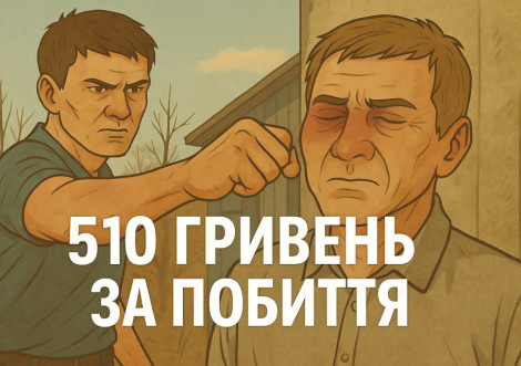 Суд в Охтирці оштрафував за удар кулаком