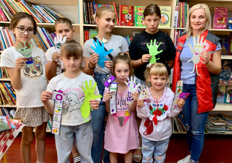 Дитячий захід про емоції у бібліотеці Охтирки