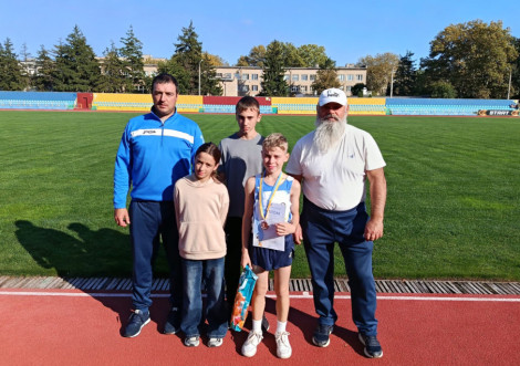 Юний легкоатлет з Охтирщини виборов срібло на чемпіонаті України