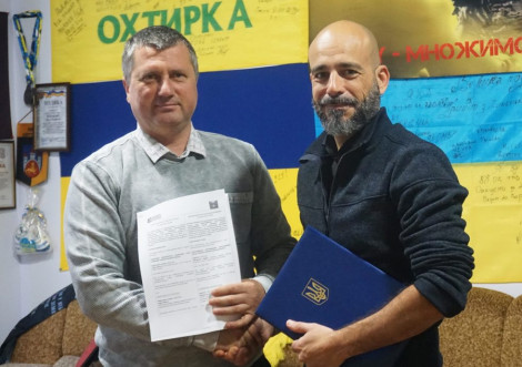 Охтирка та PUI підписали меморандум про гуманітарну співпрацю