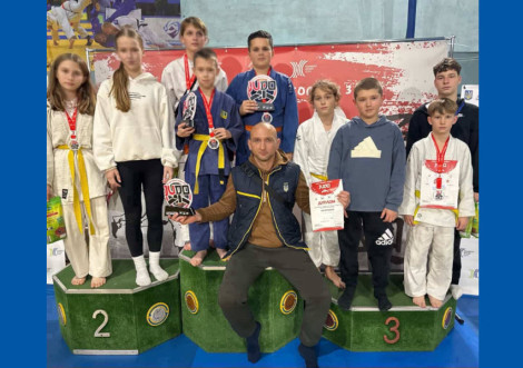 Юні дзюдоїсти з Охтирки відзначилися на Кубку мера Харкова