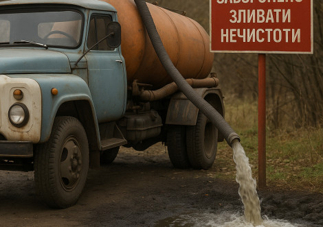 В Охтирці оштрафували чоловіка за злив нечистот