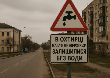 В Охтирці багатоповерхівки залишилися без води