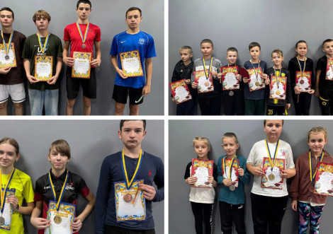 В Охтирці пройшов юнацький турнір з настільного тенісу