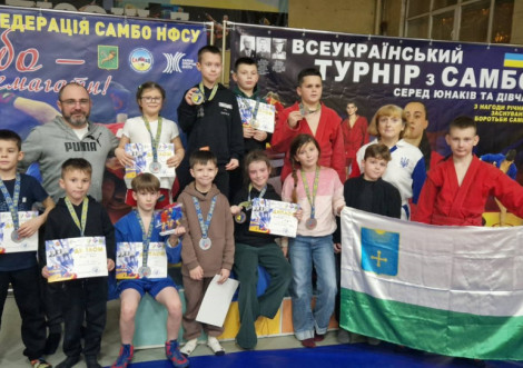 Спортсмени з Охтирки здобули нагороди на турнірі з самбо у Харкові