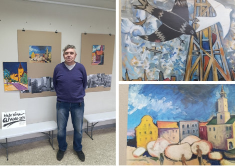 В Охтирці відкрилася виставка пленерних робіт Сергія Степанова
