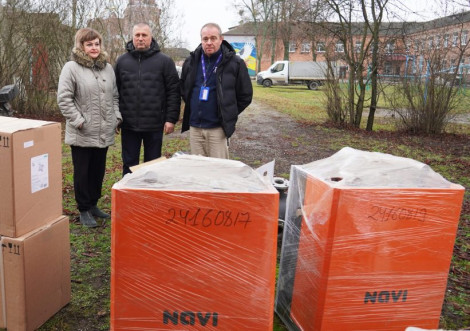 Охтирська школа забезпечена опаленням за підтримки Людини в біді