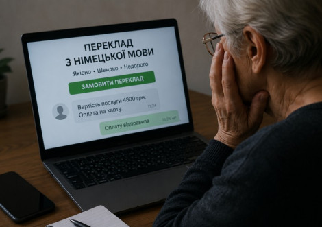Онлайн переклад обернувся шахрайством
