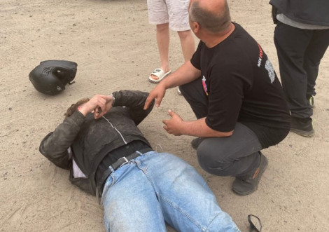 В Охтирці в ДТП травмувався мотоцикліст