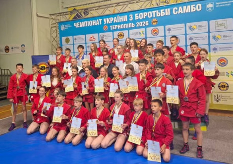 Охтирські самбісти стали призерами чемпіонату України